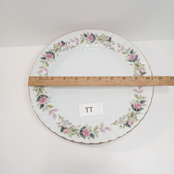 4 Dinner Plates 10-3/8" Regency Rose #2345 by Creative Replacement China [TT] - Picture 8 of 9